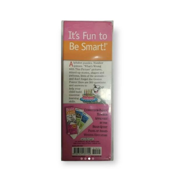 Brain Quest Preschool Ages 4-5 300 Questions to get a Smart Start - Picture 3 of 4